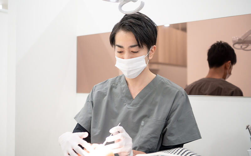 けいの歯科の診療風景